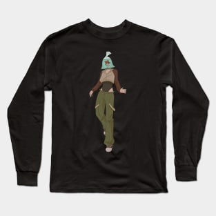 Fish Head Long Sleeve T-Shirt